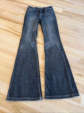 Miss Sixty-Washed Black Flare Jeans-25